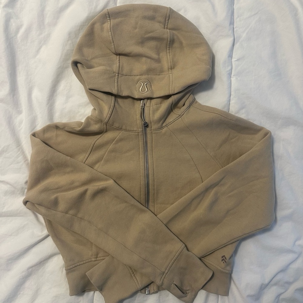 LULULEMON Cropped Full Zip Scuba with Hood